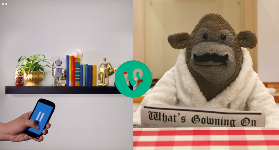 Monkey Business And Musical Shelving: 6 Branded Vines You Should Watch Right Now