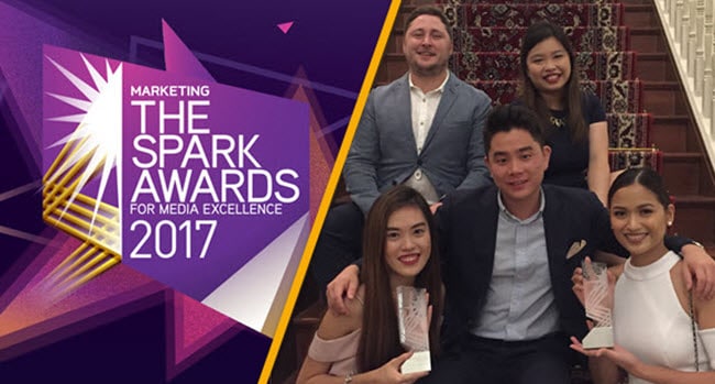 Double Singapore Success As Unruly Win Two Spark Awards