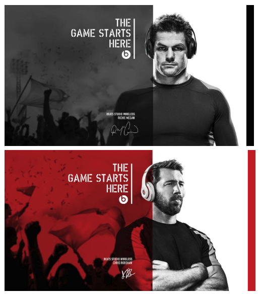 Beats rugby ad