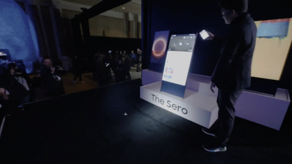 Samsung Sero - Rotating TV