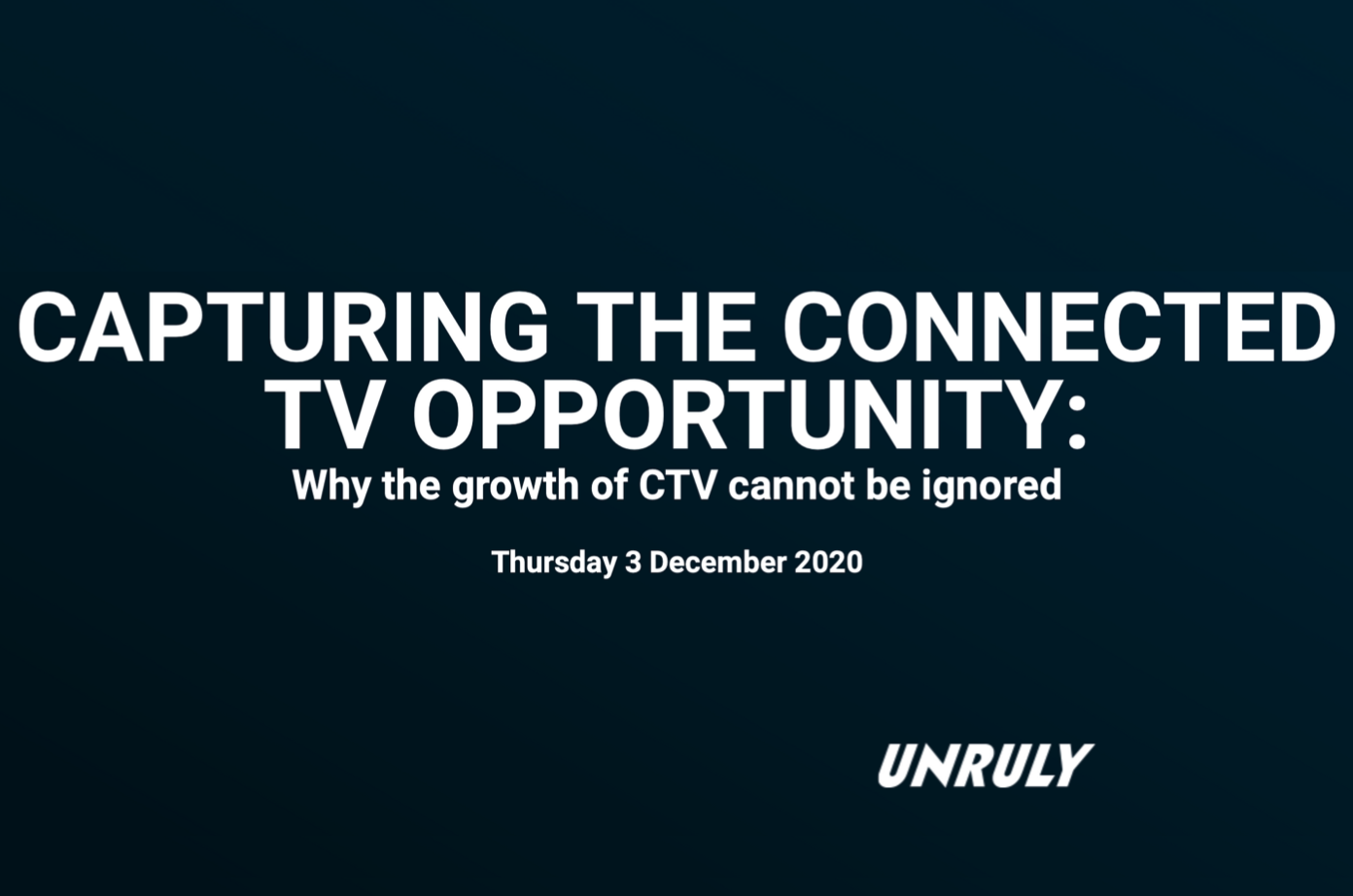 Capturing The Connected TV Opportunity